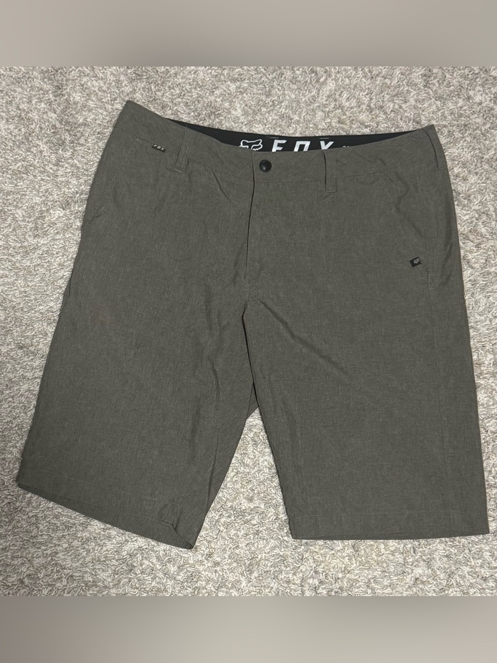Fox Men's Heather Olive Shorts
